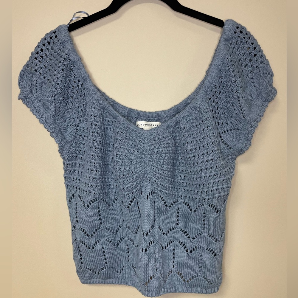 NWT Blue Knot Top